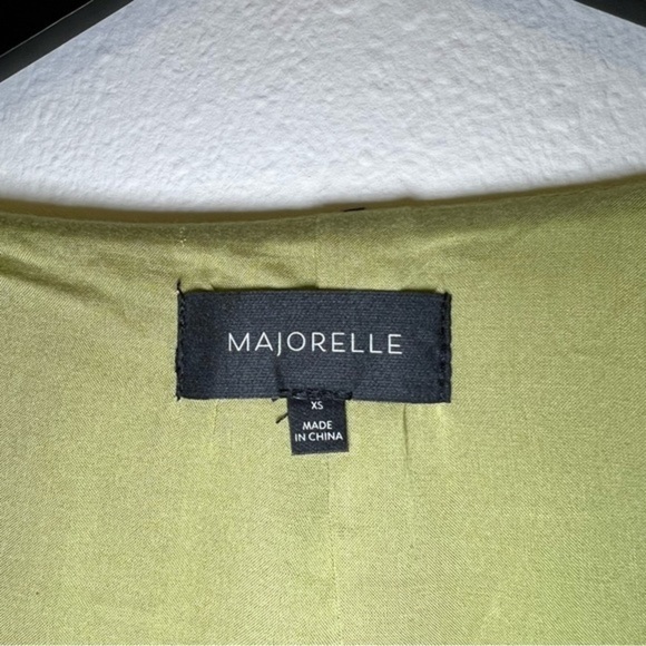 Majorelle Tweed Mini Dress Pear Green PERFECT FOR THE HOLIDAYS - Picture 3 of 4